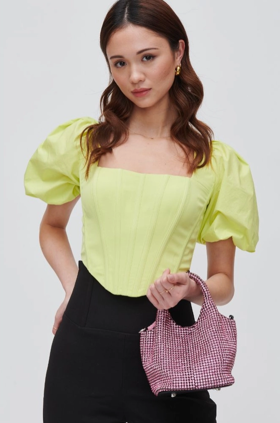 Rhianna Rhinestone Evening Bag Pink