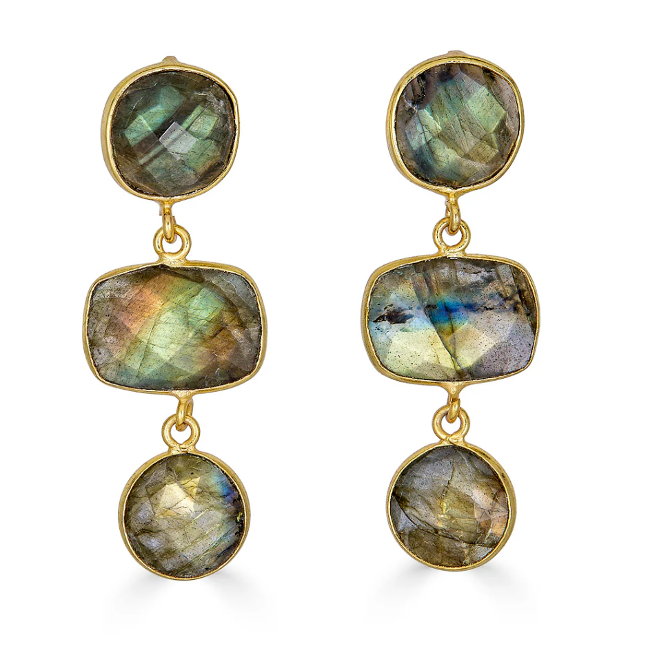 Labradorite Dangle Earrings