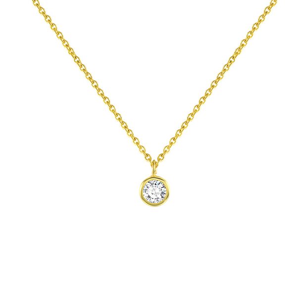 Single 4MM CZ Cable Chain-GP