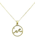 GLD Wave Necklace