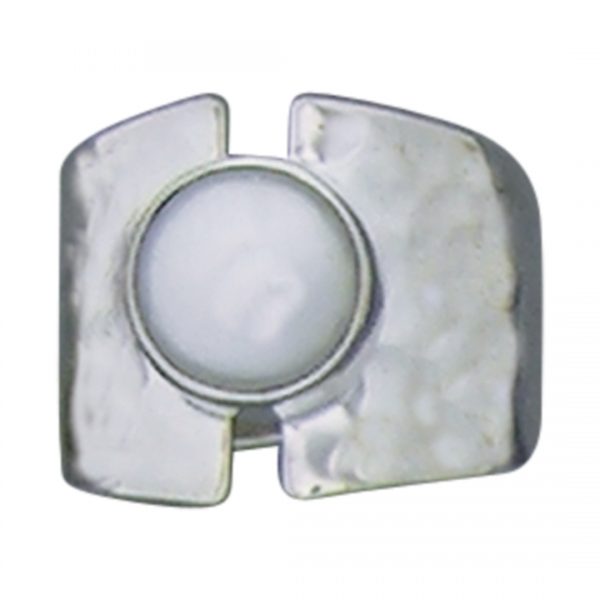 Freshwater Pearl Hammered Band