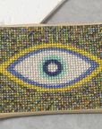 Large Evil Eye Pave Coin Purse