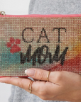 Cat Mom Pave Coin Purse