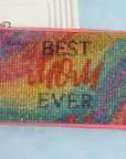 Best Mom Ever Pave Coin Purse
