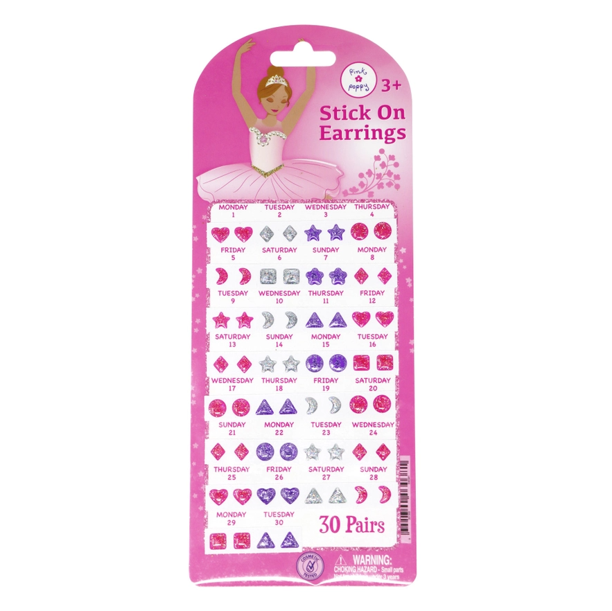 Ballerina Stick On earrings 30 Pairs Ballerina Stick On earrings 30 Pairs