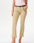 Mid Rise Bootcut- Khaki