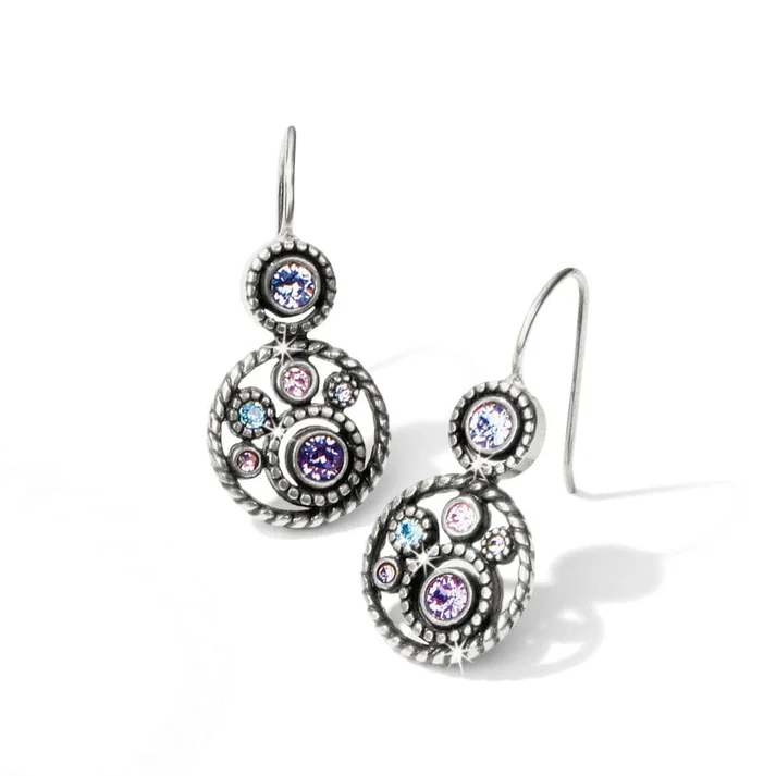 Halo french Wire Earrings