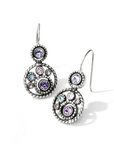 Halo french Wire Earrings