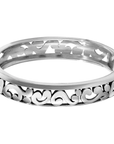 Contempo Med Hinged Bangle