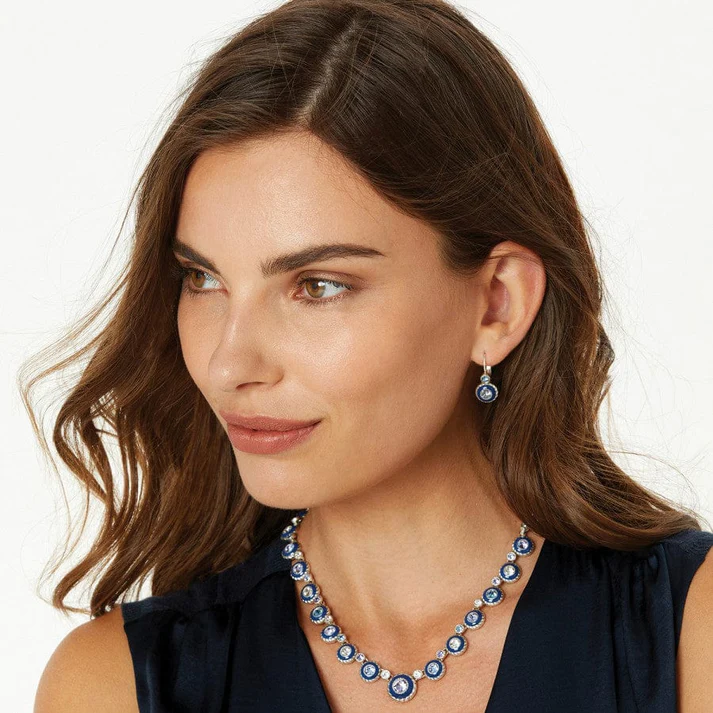 HALO ECLISPE LEVERBACK EARRING