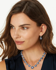 HALO ECLISPE LEVERBACK EARRING