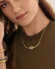 Interlok Single Knot Hinged Bangle