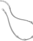 Sil/STN Meridian Necklace