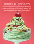 Pistachio & Dark Cherry