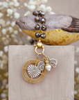 Bee Brave Honeypearl Charm