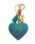 Heart Charm - Turquoise