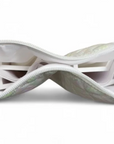 Quilted Rack Bag - Iridescent White