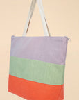 Lilac/Sage/Tangerine Boho Bag