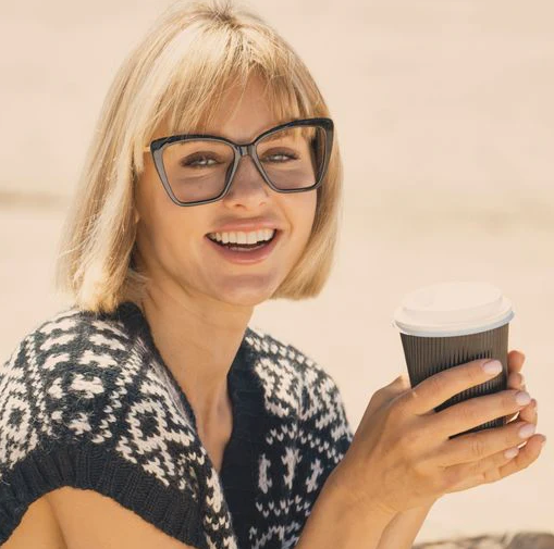 Sydnie Blue Light Glasses - Onyx