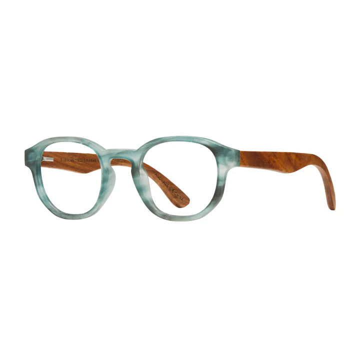 Sunset Blue Light Glasses - Blue Marble – Attachments & Sage