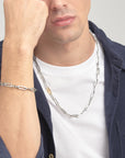 Mens Bike Chain Link Bracelet