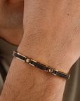 Backliner Gunmetal Screw Bracelet