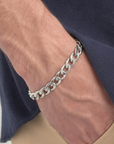 Mens Stainless Lg Chain Bracelet