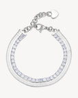 Love 2 Chain Tennis Bracelet