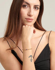 Desideri Love/Fidelity CZ Bracelet
