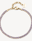 Amethyst CZ Bracelet