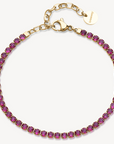 Ruby CZ Bracelet