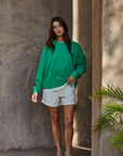 Varsity Green Sweater