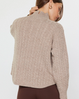 Mock Neck Sweater