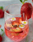 Mommy's Sippy Cup Wine Glass