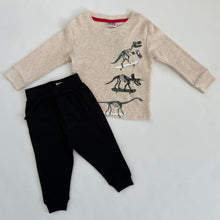 Load image into Gallery viewer, Thernal Dinosaur Shirt w/ Jogger 24M