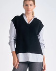 Essex Sweater Vest Top