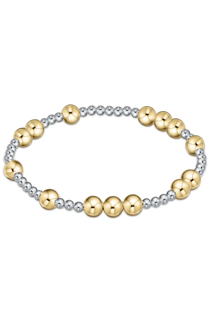 Hope Unwritten 6MM Bracelet -Mixed Metal