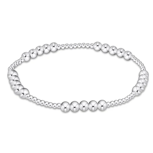 Classic Blissful 4MM Bead - Silver