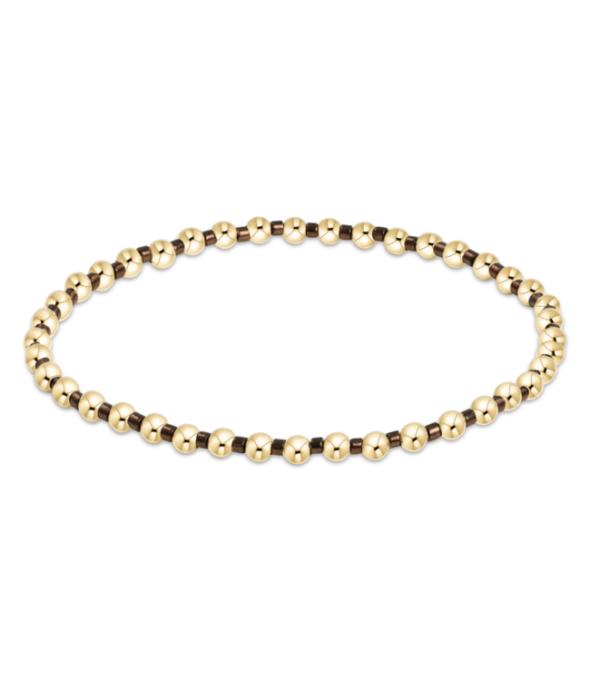 Hope Grateful Bracelet - Metallic Bronze