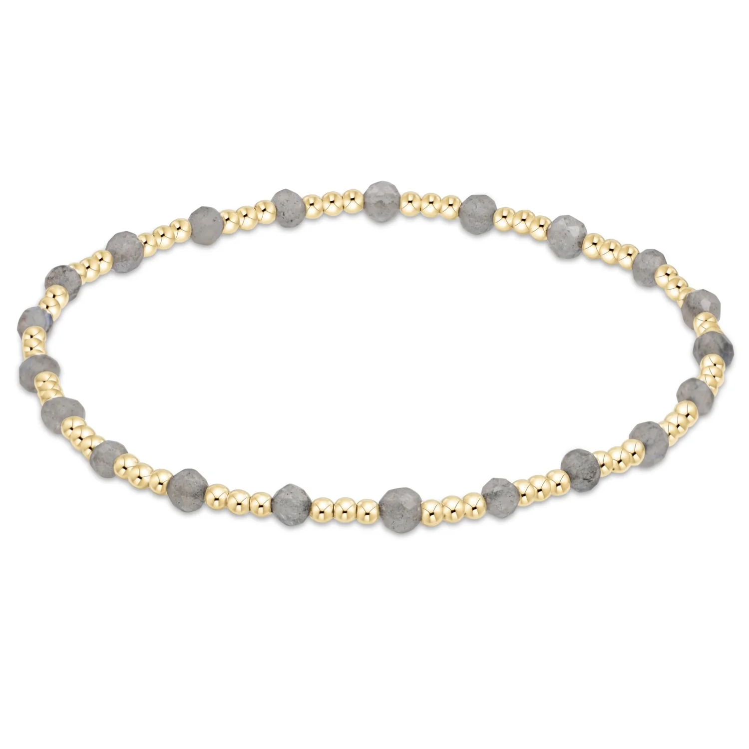 Gem Sincerity 3MM Bracelet - Labradorite