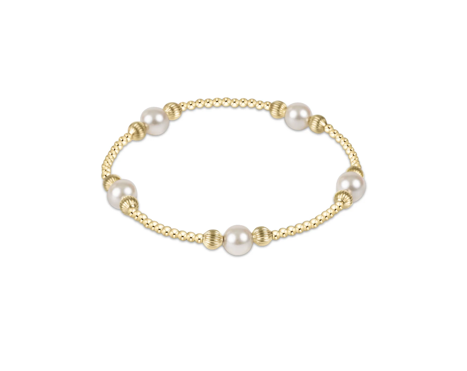Purpose Dignity Pearl Gold 6MM