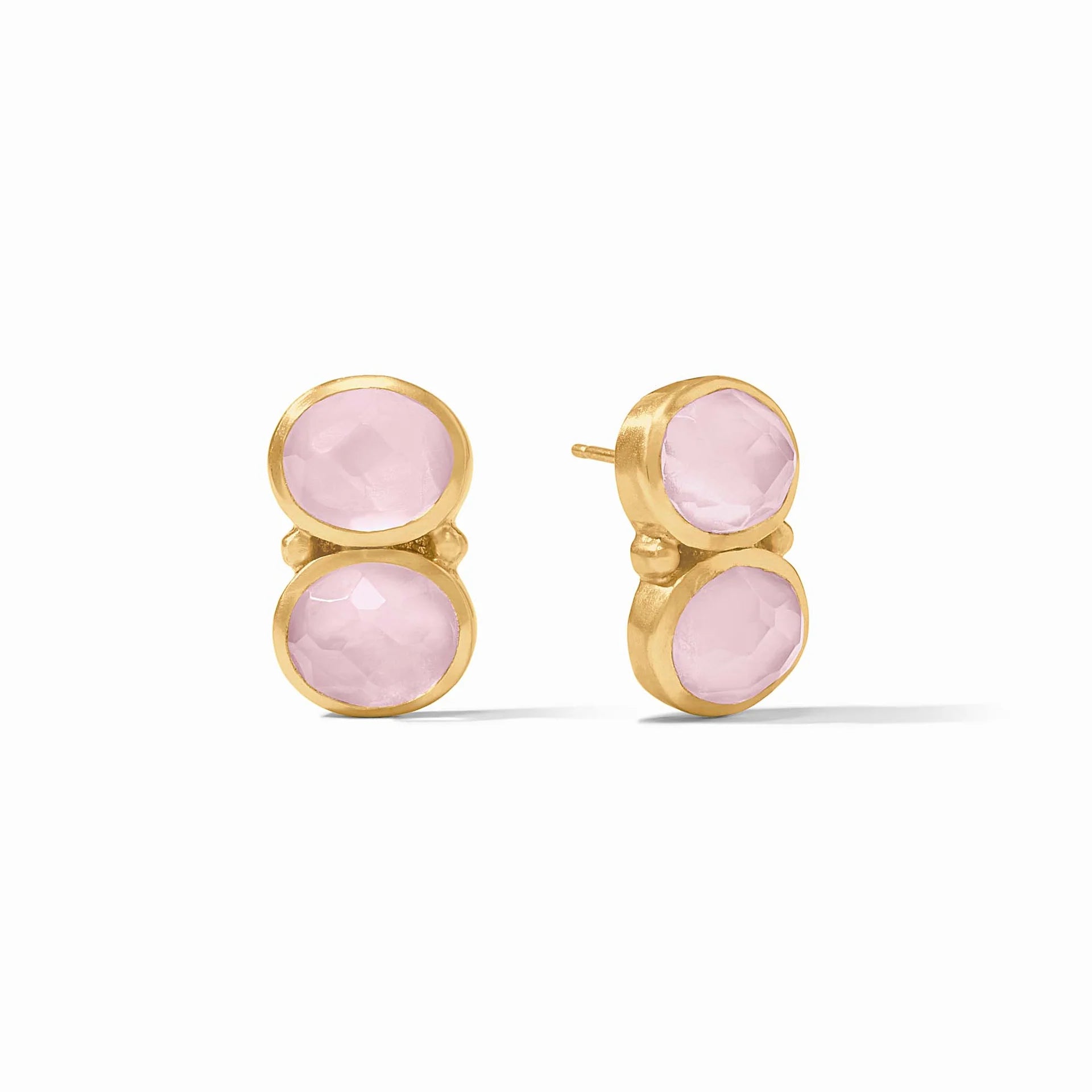 Honey Duo Earring - Iridescent Rose