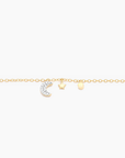 Moon and Star Bracelet