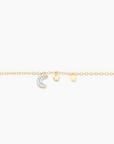 Moon and Star Bracelet
