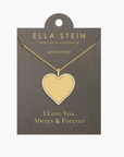 Waterproof Forever Love Pendant Necklace