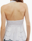 Adella Lace Halter Cami