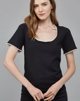 Pearl Short Sleeve Top
