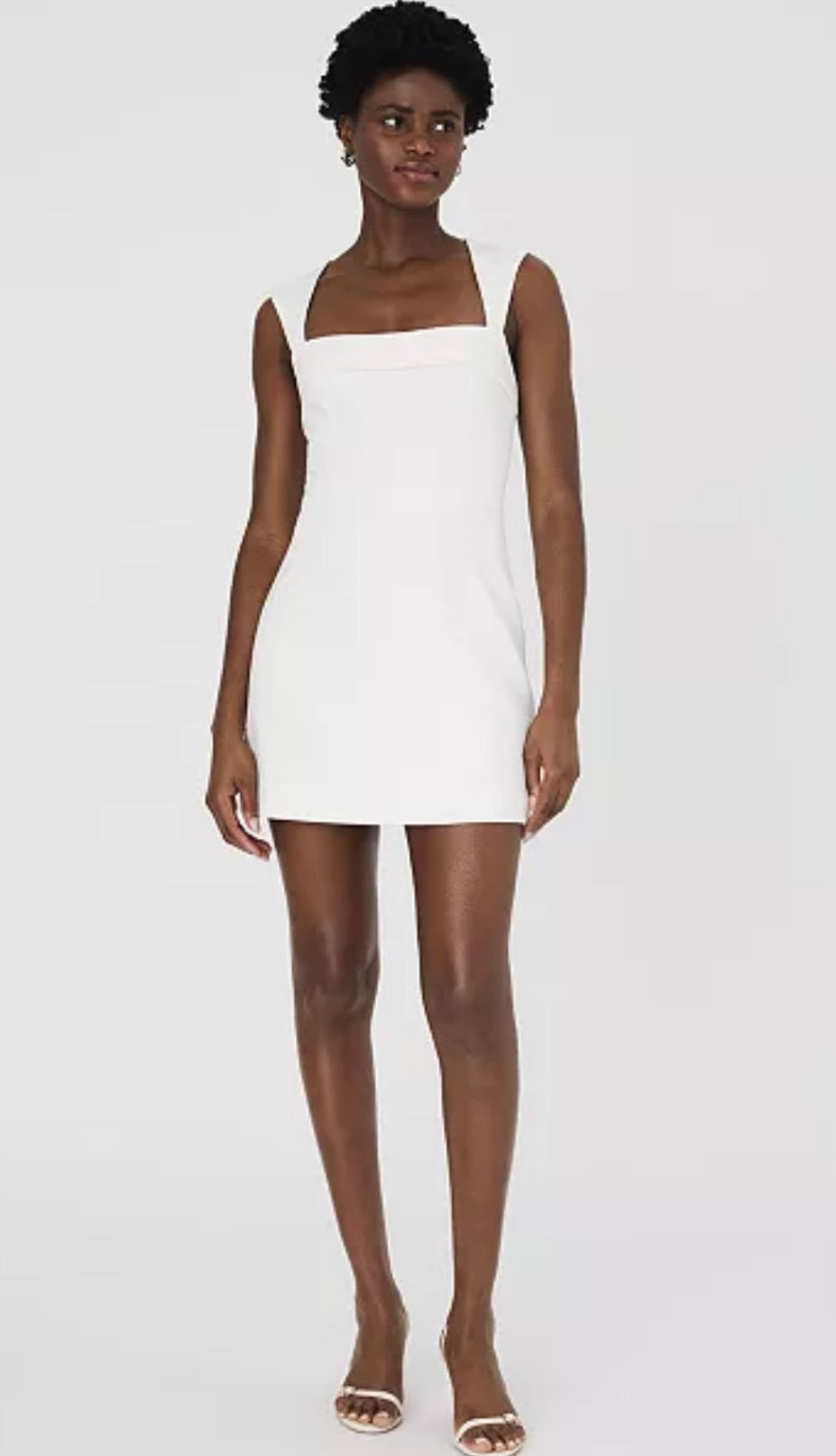 Whisper Collar Mini Dress main image 0