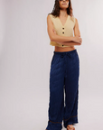 All Out Satin Pants - Insignia