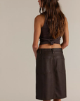Sycamore Vegan Midi Skirt